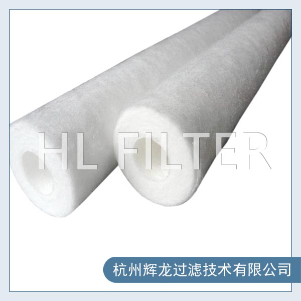表面毛細纖維超高納污量熔噴濾芯2